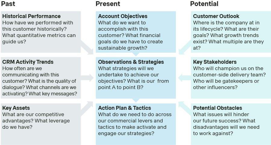 Figure 4. Simon-Kucher’s 3P framework for account planning