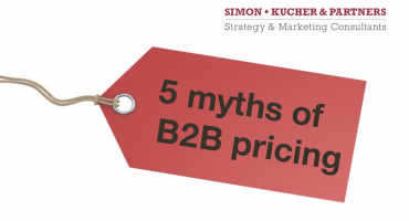 The five biggest myths of B2B pricing