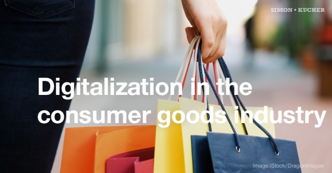Digitalization in the consumer goods industry
