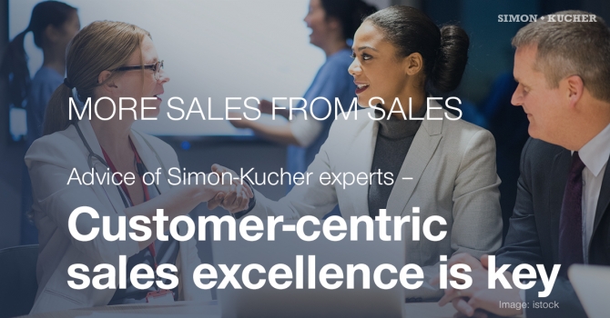 Customer-centric sales excellence is key
