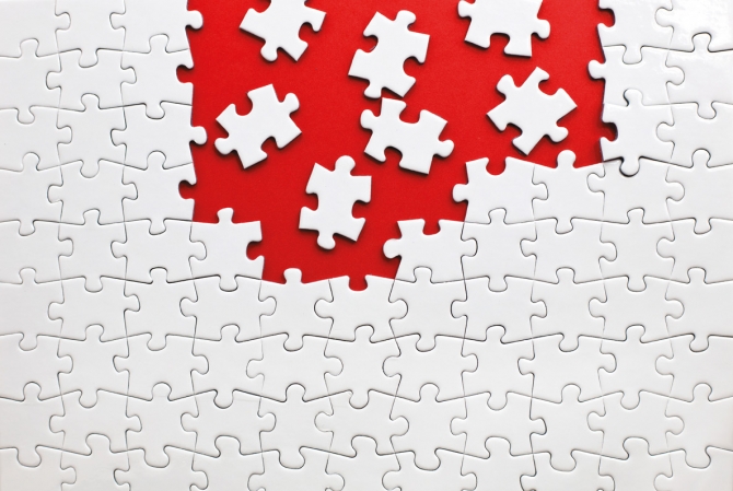 completing puzzles