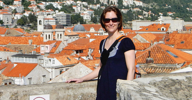 Ilka Cremer in Dubrovnik
