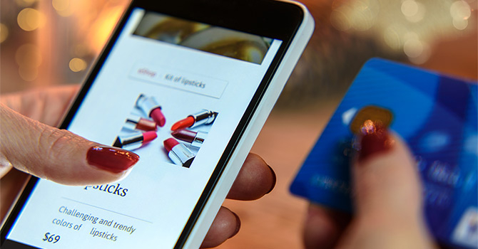 shopping online