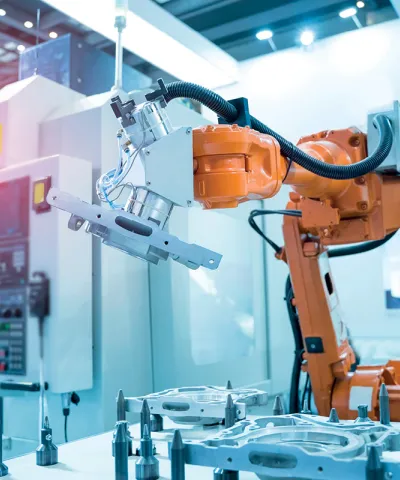 Image of an industrials drill in a research setting