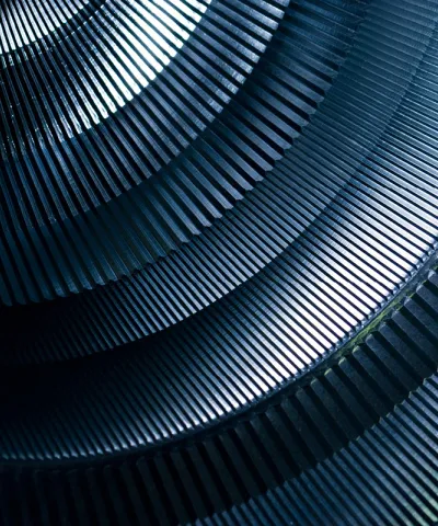 Close up of gear mechanisms