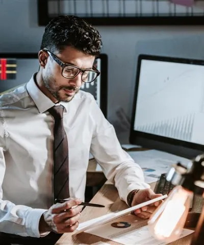 Banking leader assessing and understanding revenue leakage