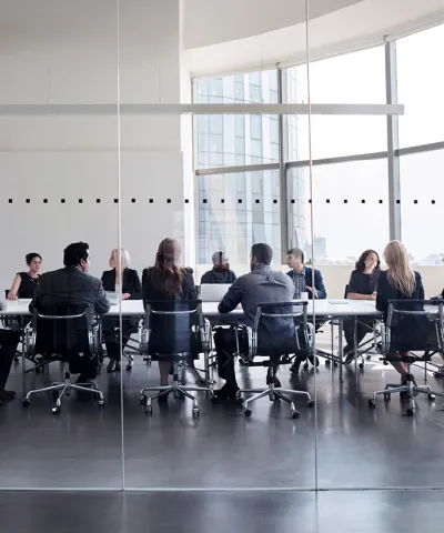 people having meeting
