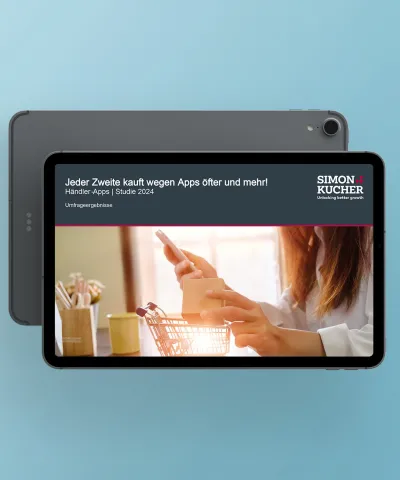 Mockup Händler Apps Studie