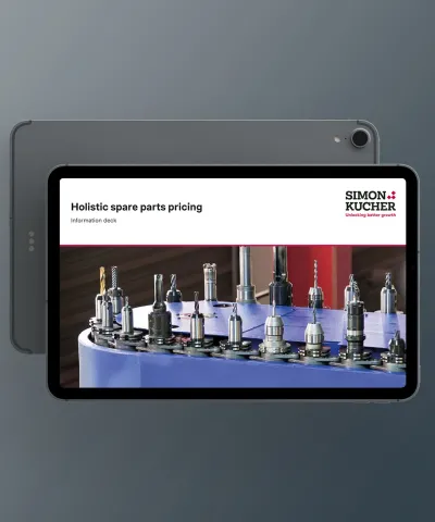 Holistic parts pricing: from strategy to software integration