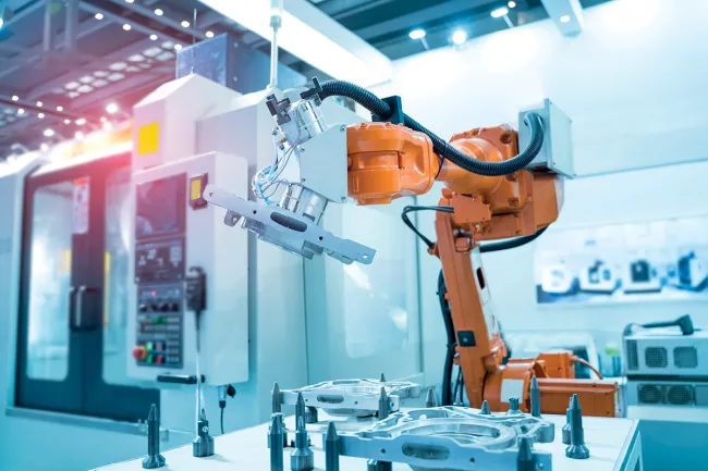 Image of an industrials drill in a research setting