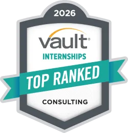 Vault recognized top consulting firm in North America