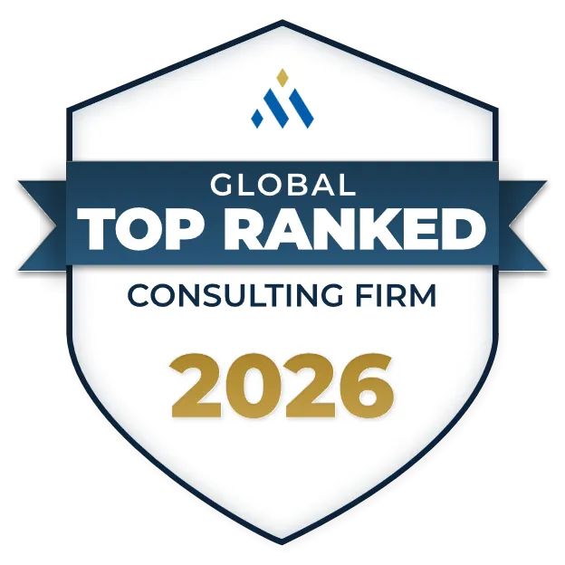 Management Consulted 2026 award seal