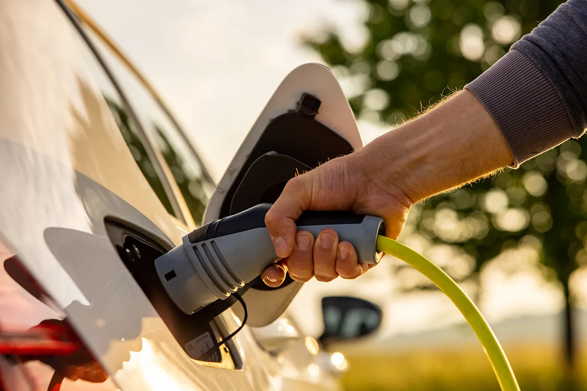 Elektronische Ladestation