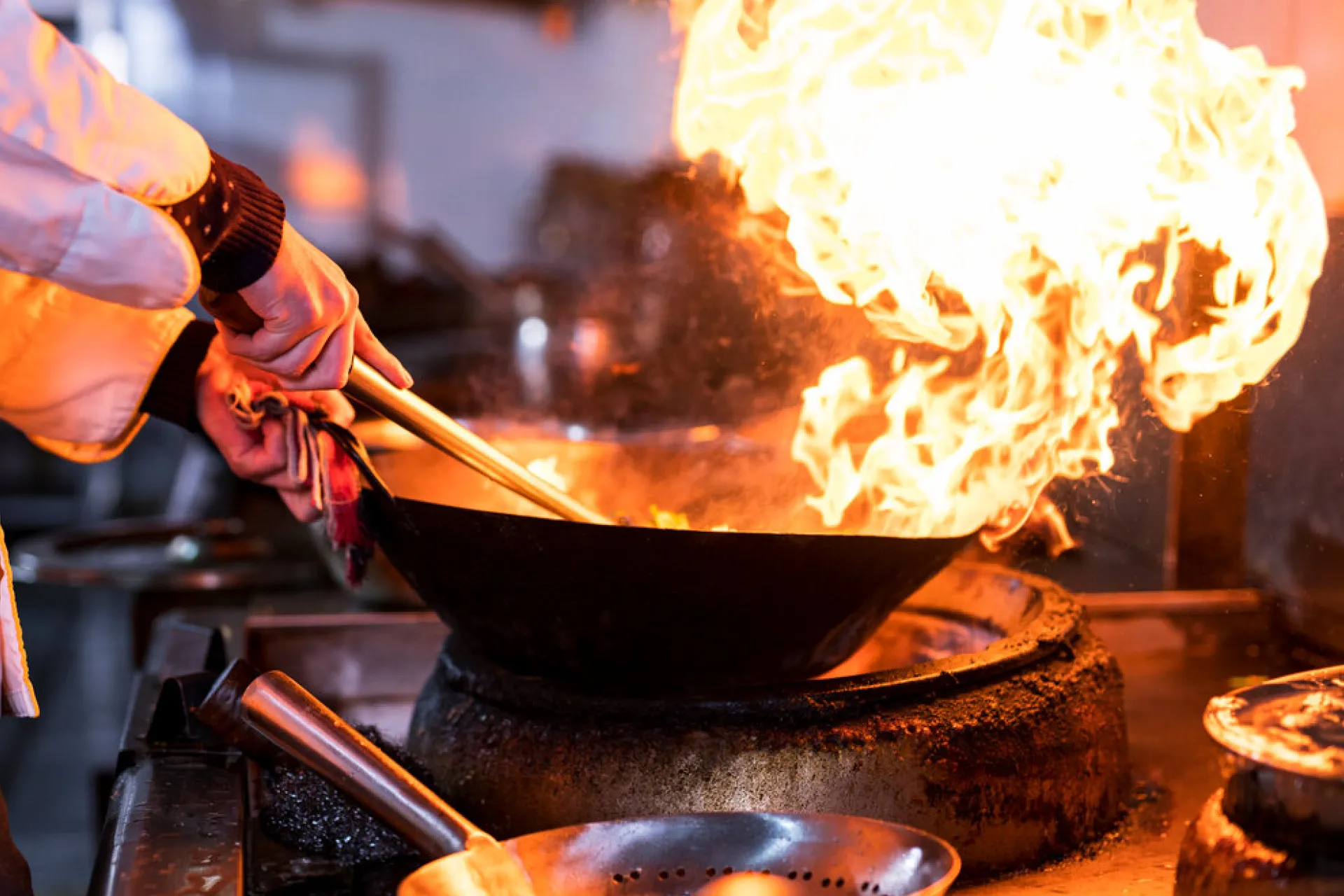 Cooking at a quick service restaurant