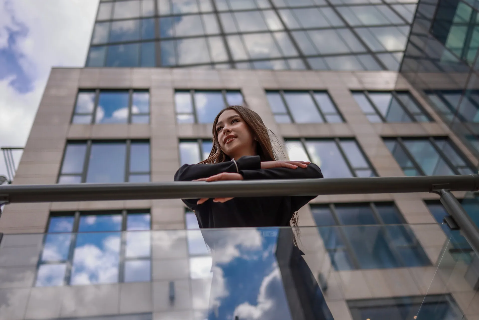 woman thinking of growth