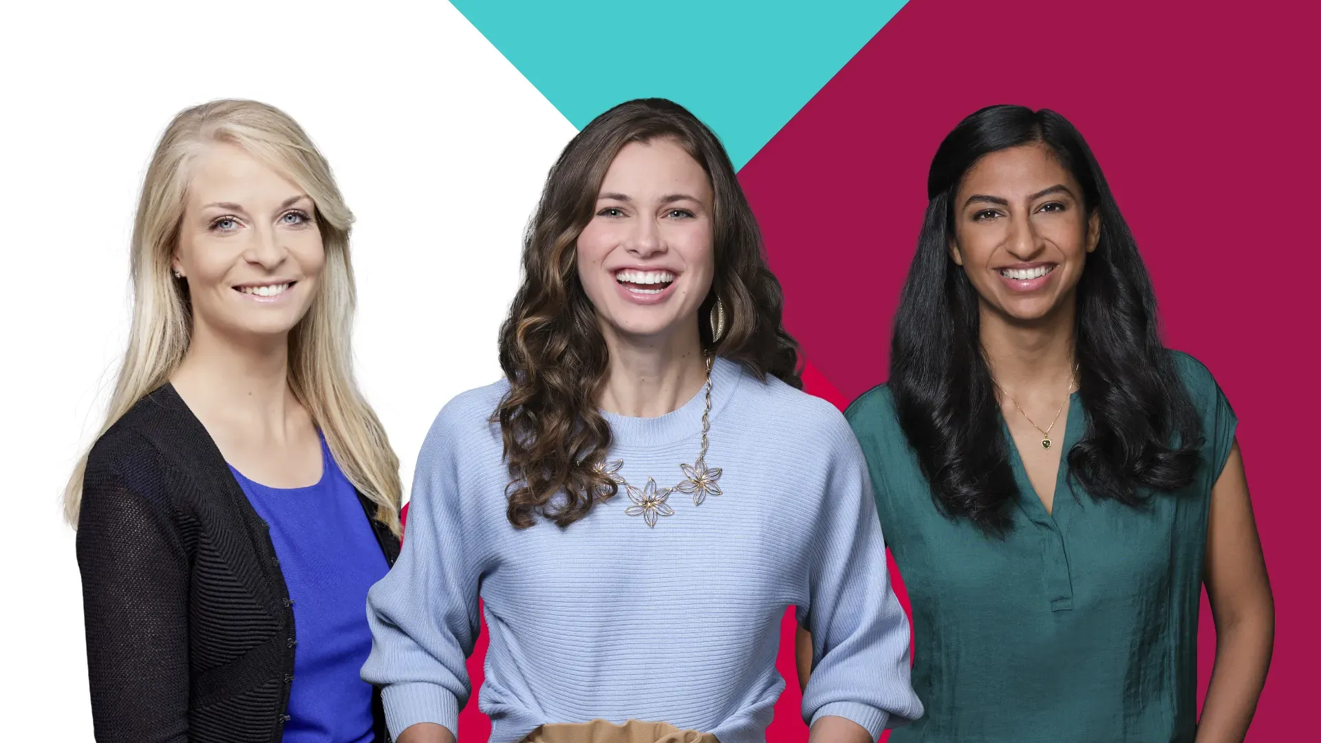 three professional women